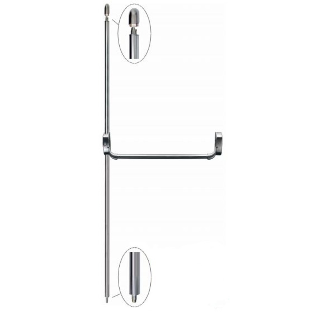 ANTIPANICO ISEO IDEA BOLT 2 PTO.DE CIERRE INOX PVD