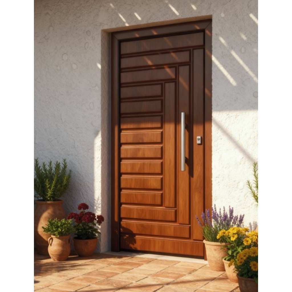 PUERTA SERIE OCULTEC DUELA CURVA