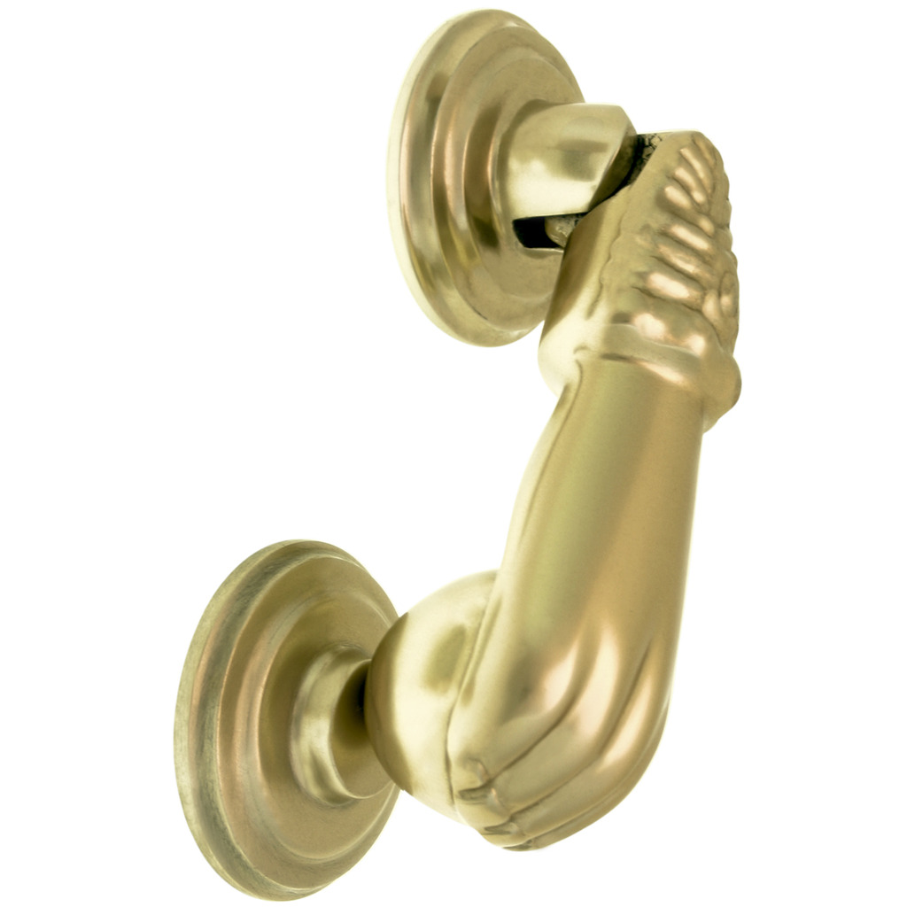 LLAMADOR ALUMINIO MANO ANODIZDO ORO