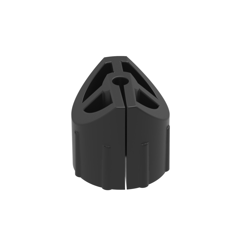 CASQUILLO FIJACION PARA TUBOS DE 32MM NEG. CFNY  CASQUILLO FIJACION PARA TUBOS DE 32MM NEG. CFNY