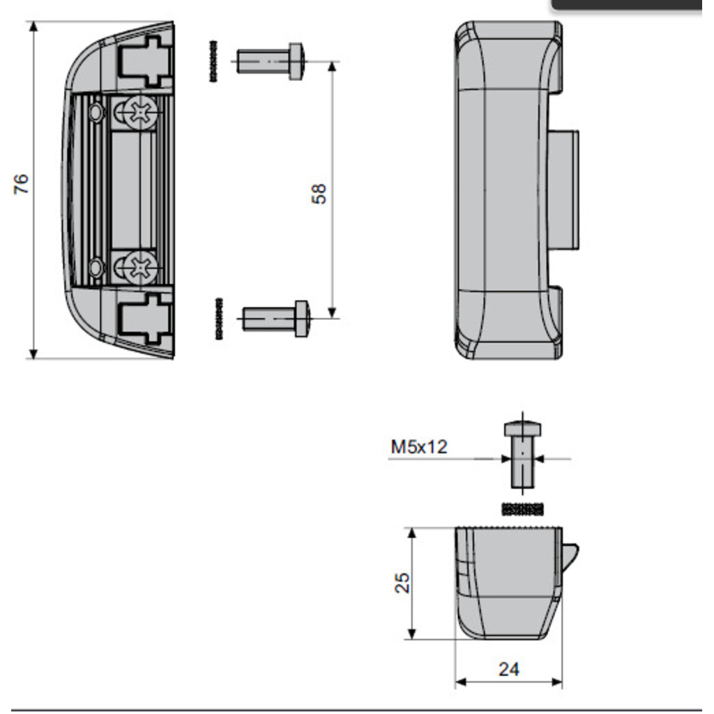 ANTIPANICO FAPIM CERRADERO REGUL. INOX PVD