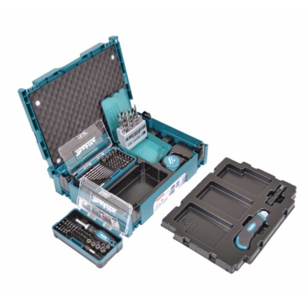 SET DE ACCESORIOS MAKPAC 116PCS MAKITA B-49884  SET DE ACCESORIOS MAKPAC 116PCS MAKITA B-49884