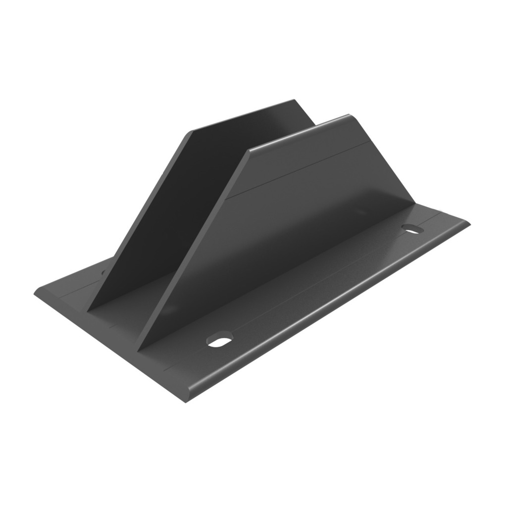 BASE SUELO ALU. PARA TUBO 40 MM RAL  BASE SUELO ALU. PARA TUBO 40 MM RAL