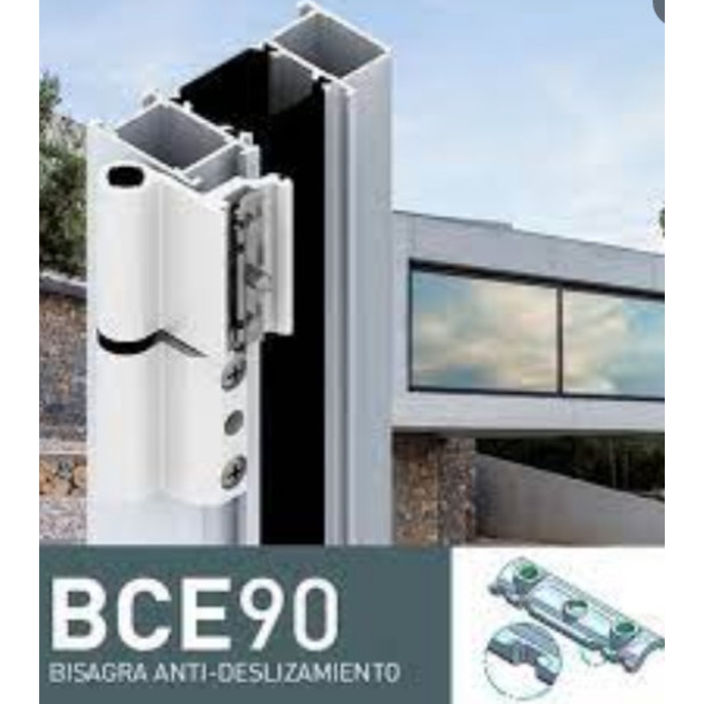 BISAGRA DFH EUR. FERAL 3TORN. IZD.NEGRO