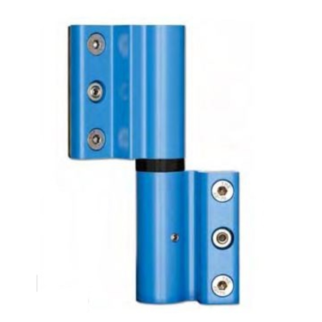 BISAGRA ALUALPHA PUERTA EXTRALARGE CE 14 PLATA  BISAGRA ALUALPHA PUERTA EXTRALARGE CE 14 PLATA
