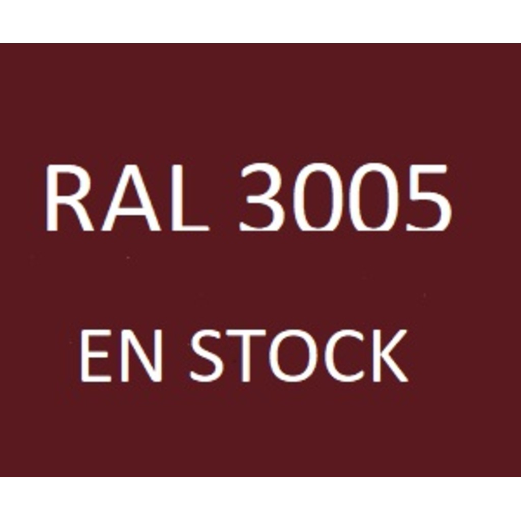 CHAPA 2 X 1 X 0.8 RAL 3005 1CARA  CHAPA 2 X 1 X 0.8 RAL 3005 1CARA