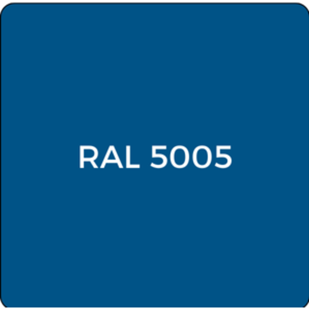CHAPA 2 X 1 X 0.8 RAL 5005 1CARA  CHAPA 2 X 1 X 0.8 RAL 5005 1CARA