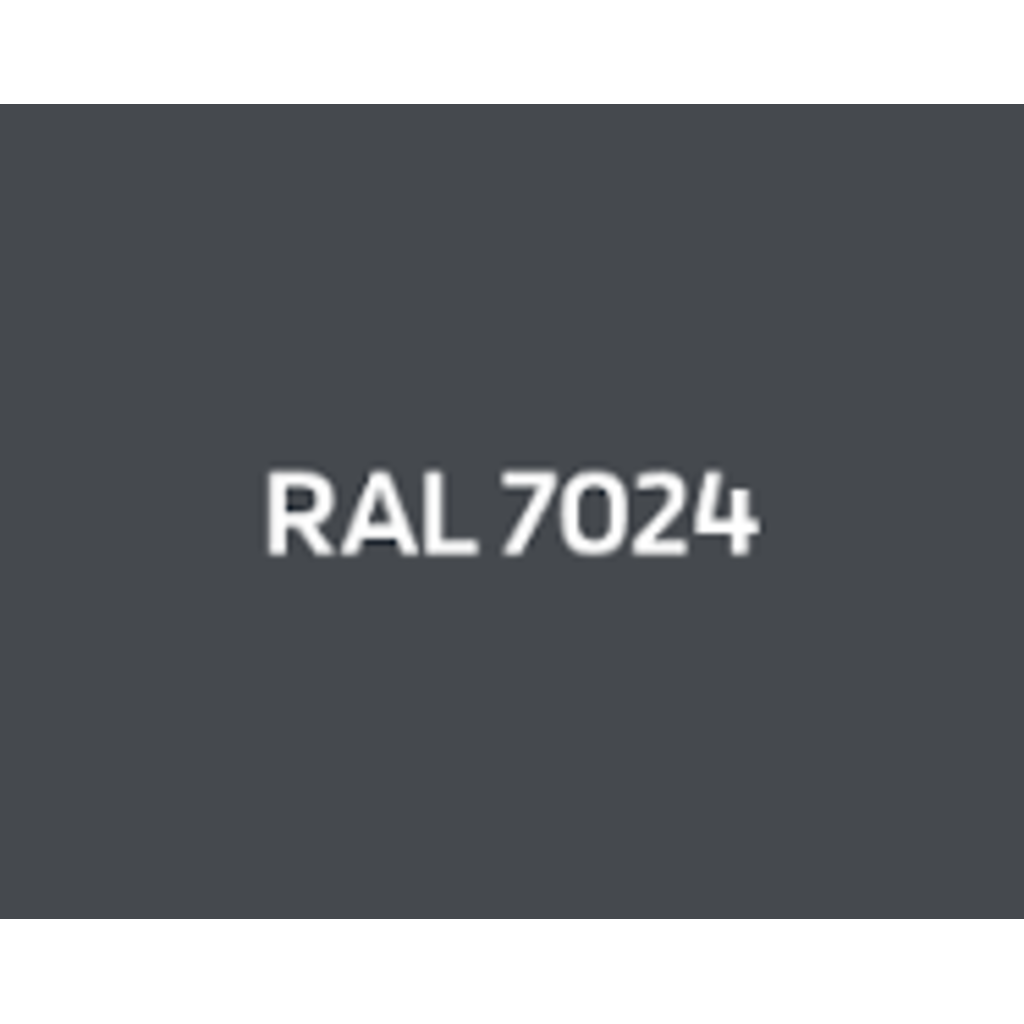 CHAPA 2 X 1 X 0.8 RAL 7024 2CARAS