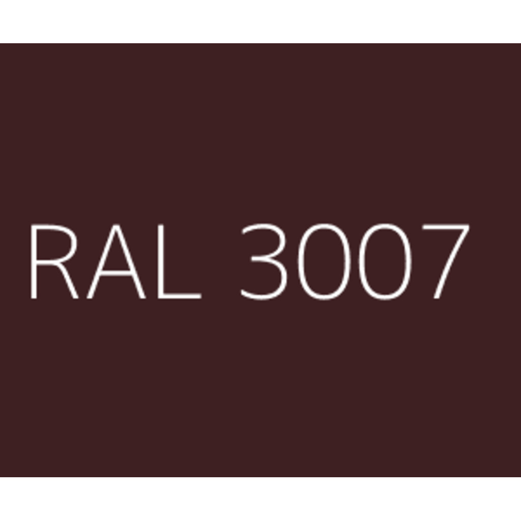 CHAPA 3 X 1.25 X 1 RAL 3007 1CARA  CHAPA 3 X 1.25 X 1 RAL 3007 1CARA
