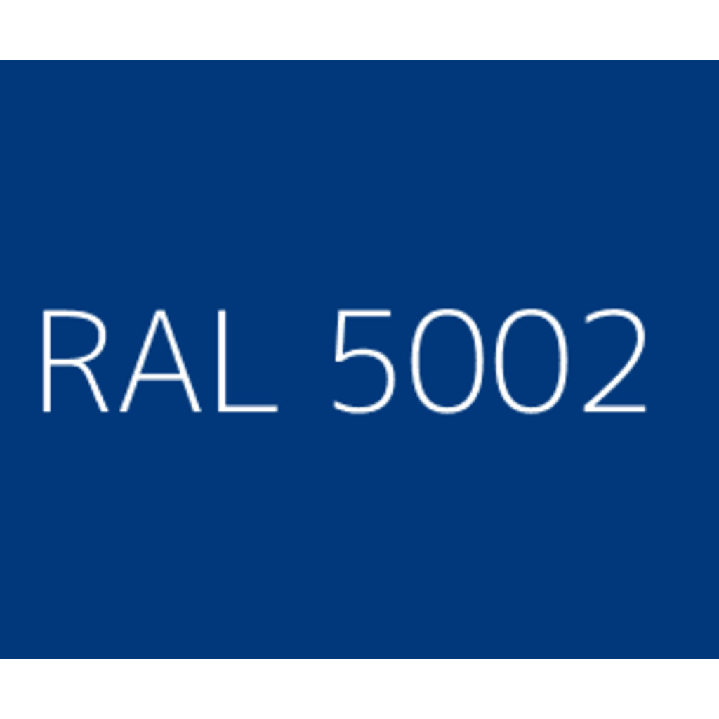 CHAPA 3 X 1.25 X 1 RAL 5002 1CARA  CHAPA 3 X 1.25 X 1 RAL 5002 1CARA
