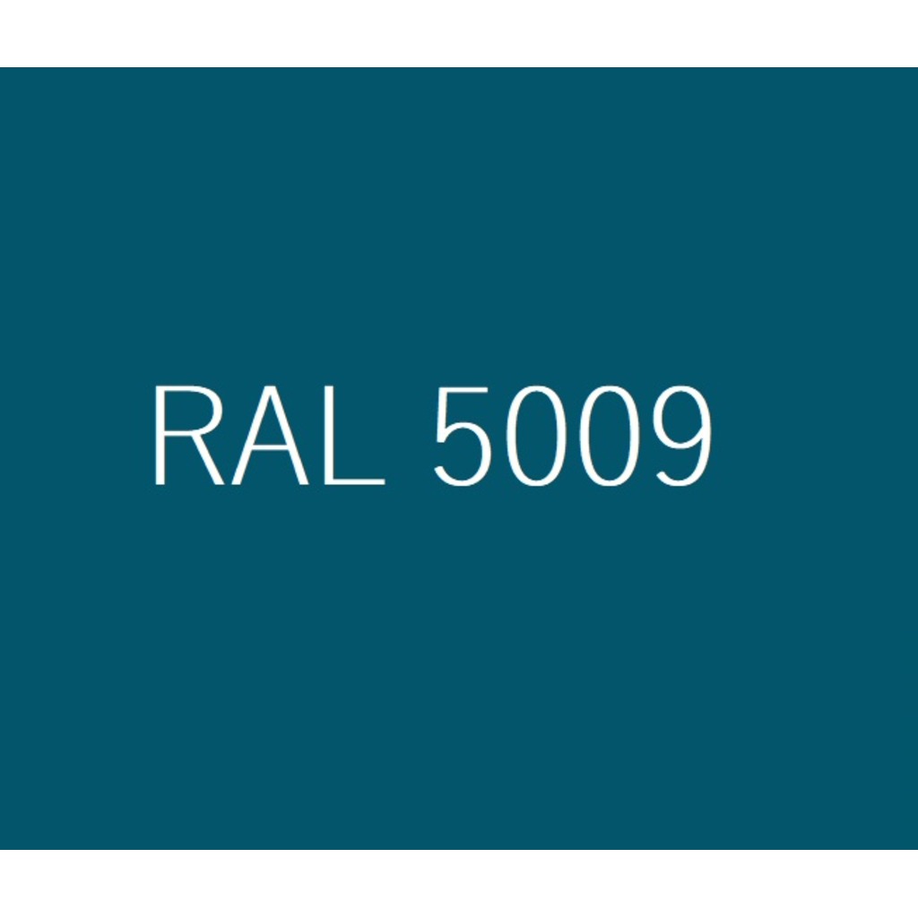 CHAPA 3 X 1.25 X 1 RAL 5009 1CARA  CHAPA 3 X 1.25 X 1 RAL 5009 1CARA