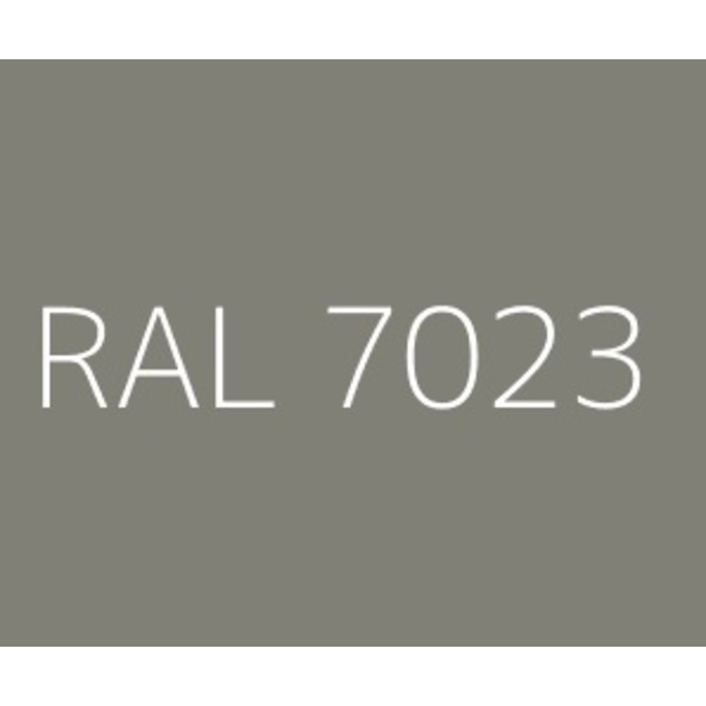CHAPA 3 X 1.25 X 1 RAL 7023 1CARA