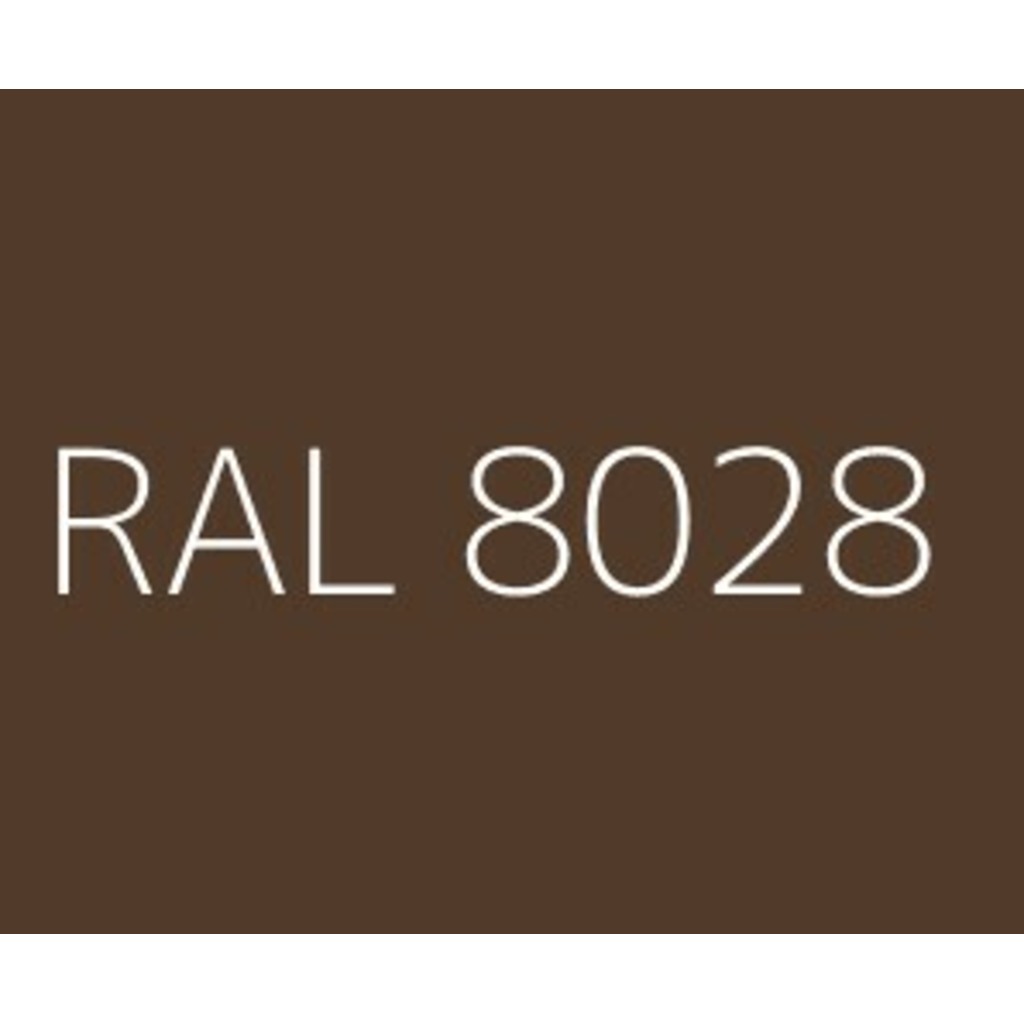 CHAPA 3 X 1.25 X 1 RAL 8028 1CARA