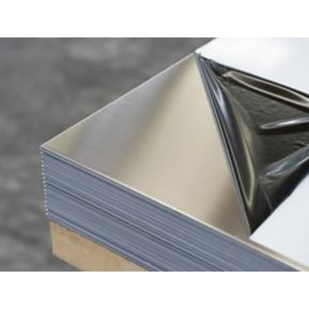 CHAPA 3 X 1.25 X 1.5 PLATA 1CARA (SEMIBRILLO)