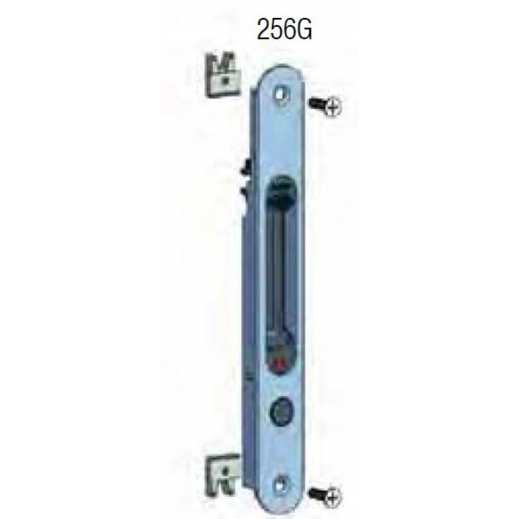 CIERRE EMB. CON BLOQUEO ALUALPHA 256G NEGRO