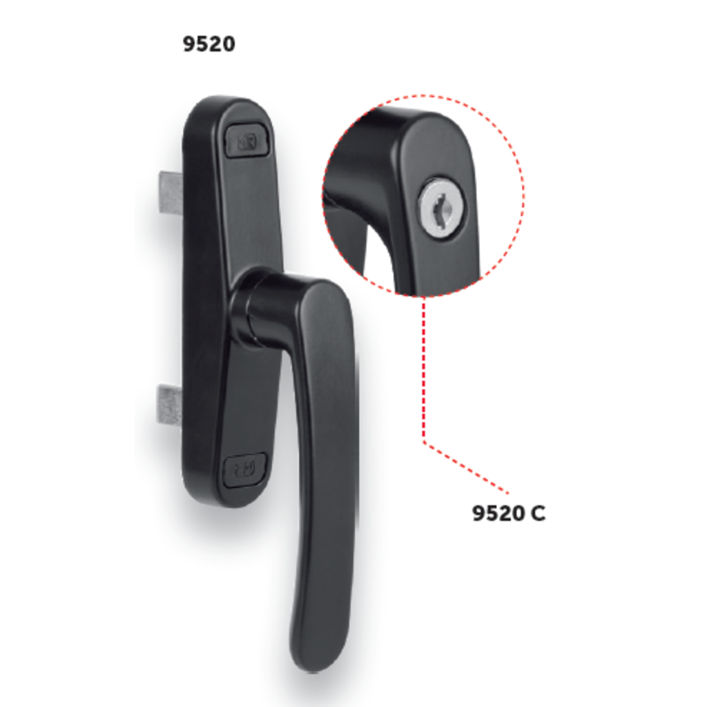 CREMONA MR 9520 AP.EXT. C/LLAVE NEGRO