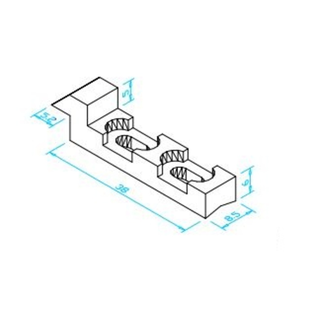 CONTRACIERRE PERIMETRAL SUP.PEQ. 8.5MM