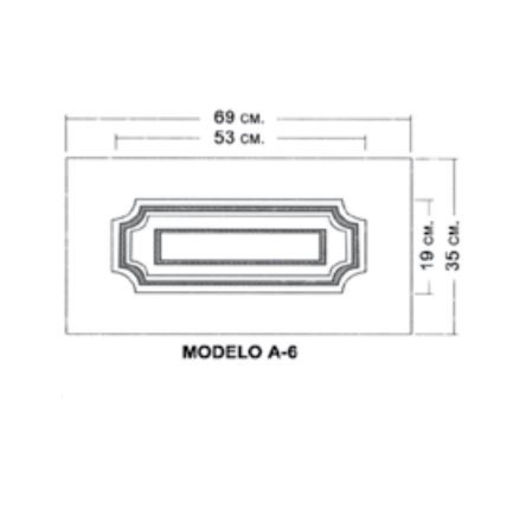 CUARTERON A-06 BLANCO  CUARTERON A-06 BLANCO