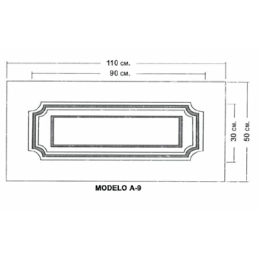 CUARTERON A-09 BLANCO  CUARTERON A-09 BLANCO