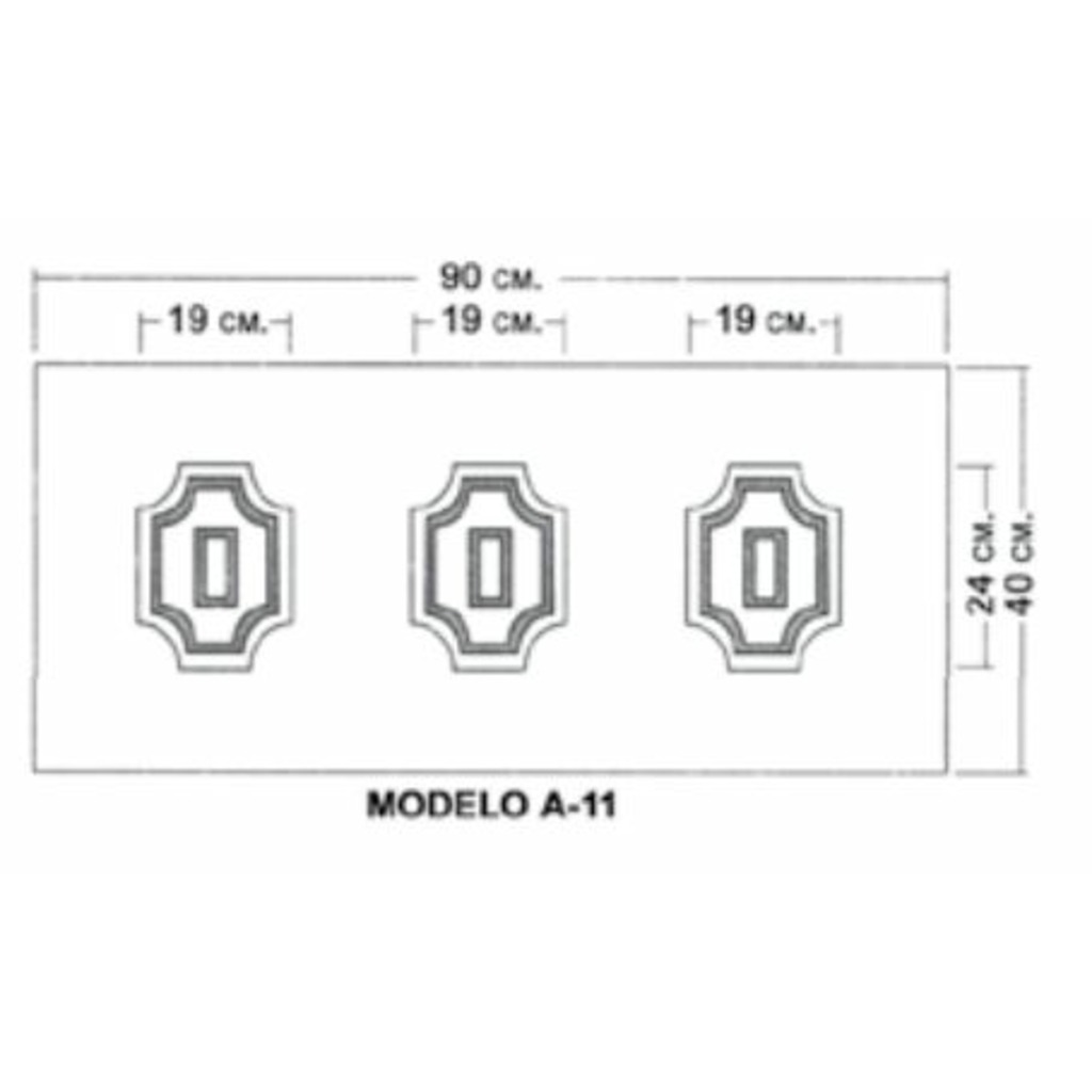 CUARTERON A-11 BLANCO  CUARTERON A-11 BLANCO