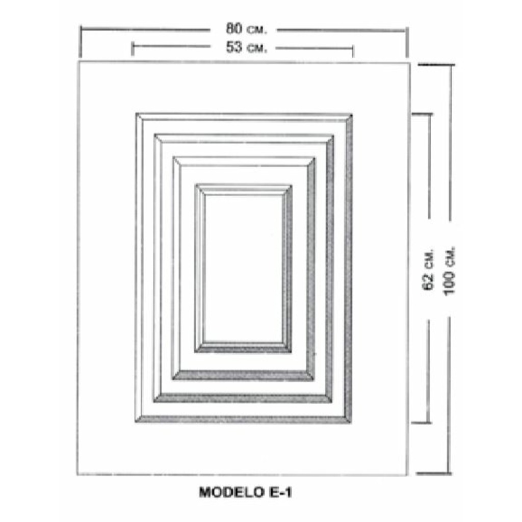 CUARTERON E-01 BLANCO  CUARTERON E-01 BLANCO