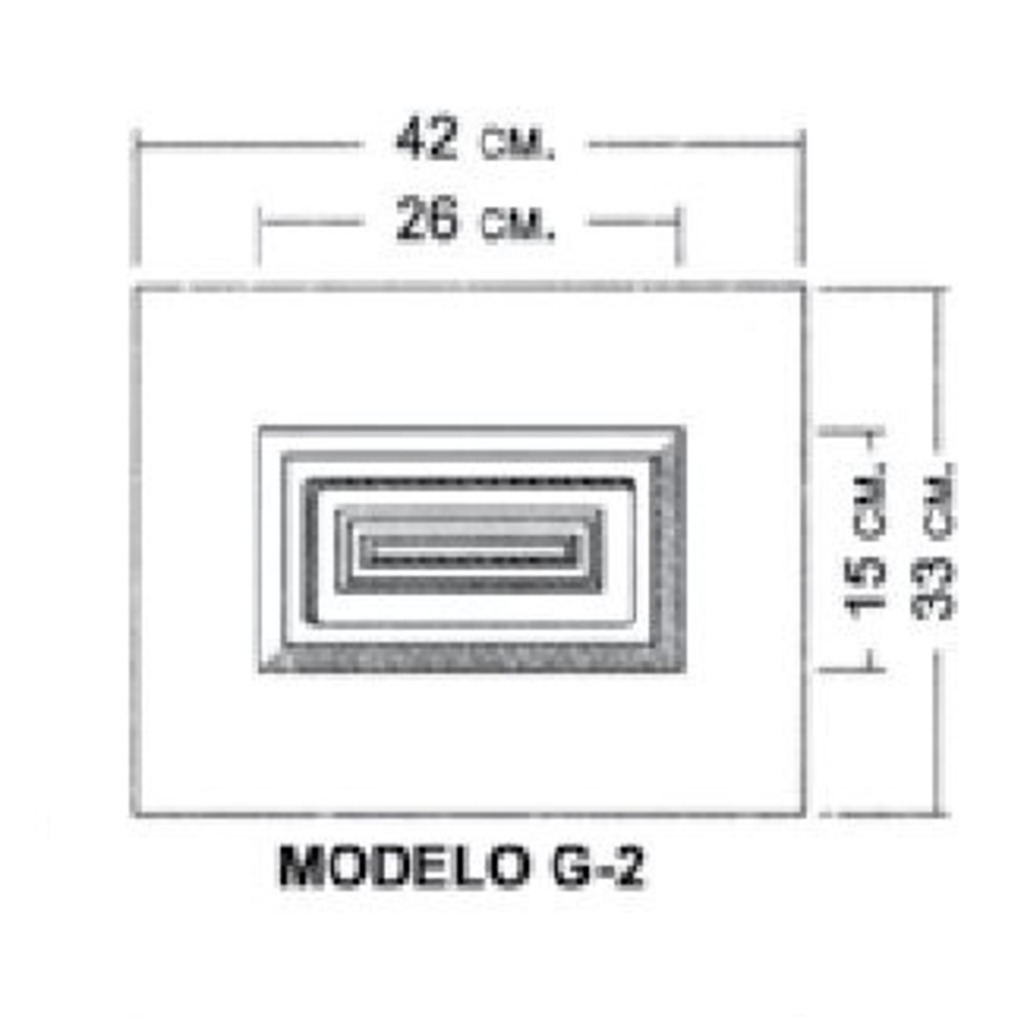 CUARTERON G-02 BLANCO  CUARTERON G-02 BLANCO