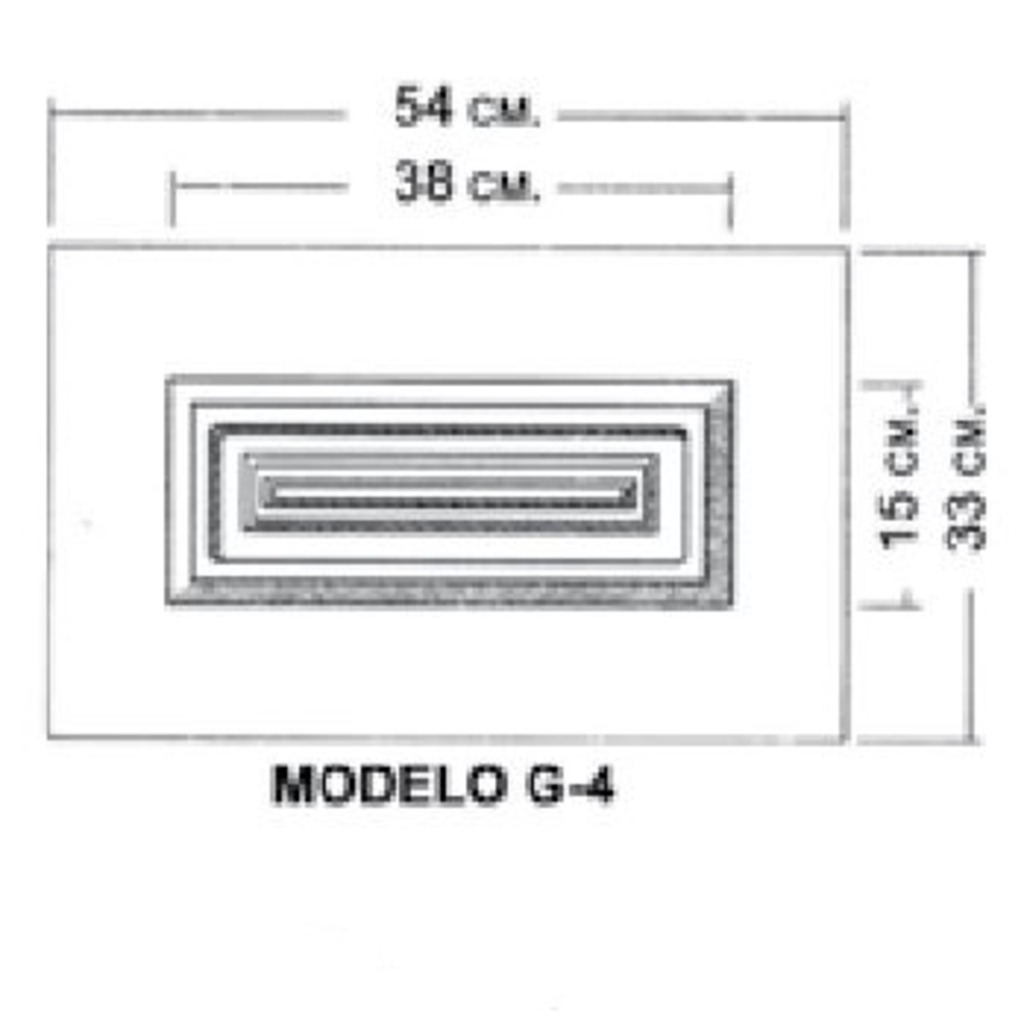 CUARTERON G-04 BLANCO