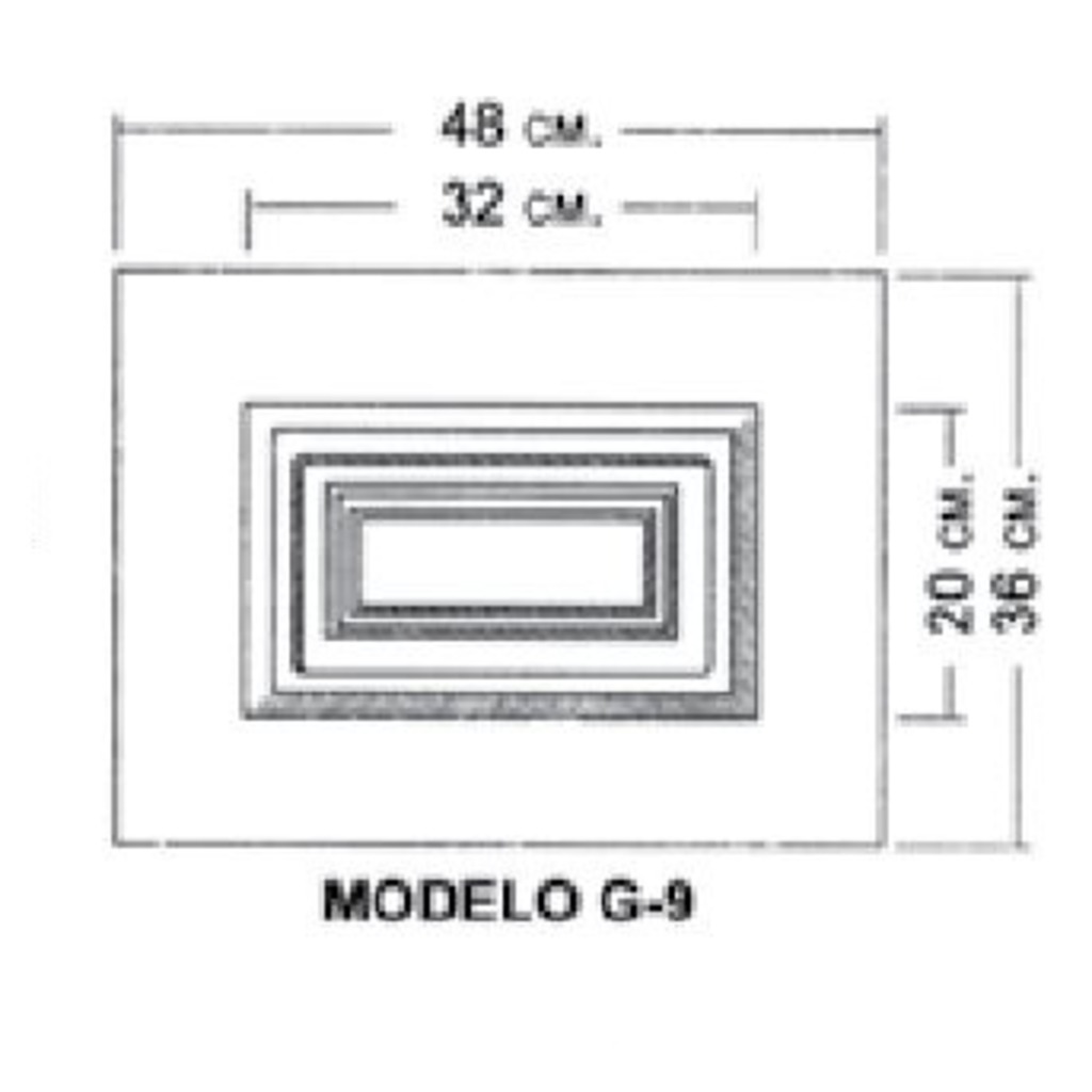 CUARTERON G-09 BLANCO  CUARTERON G-09 BLANCO