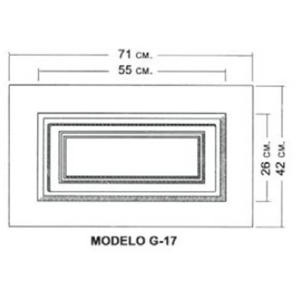 CUARTERON G-17 BRUTO