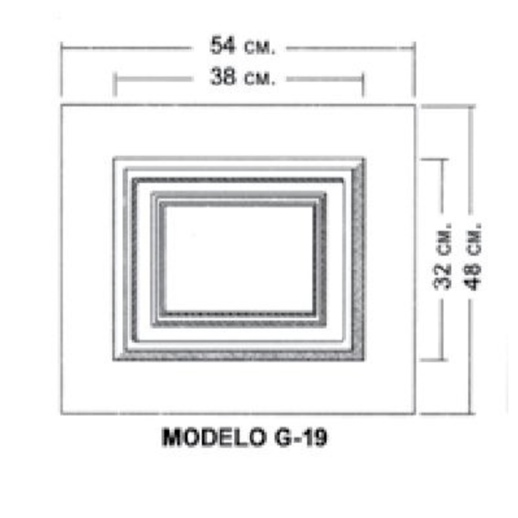 CUARTERON G-19 BLANCO