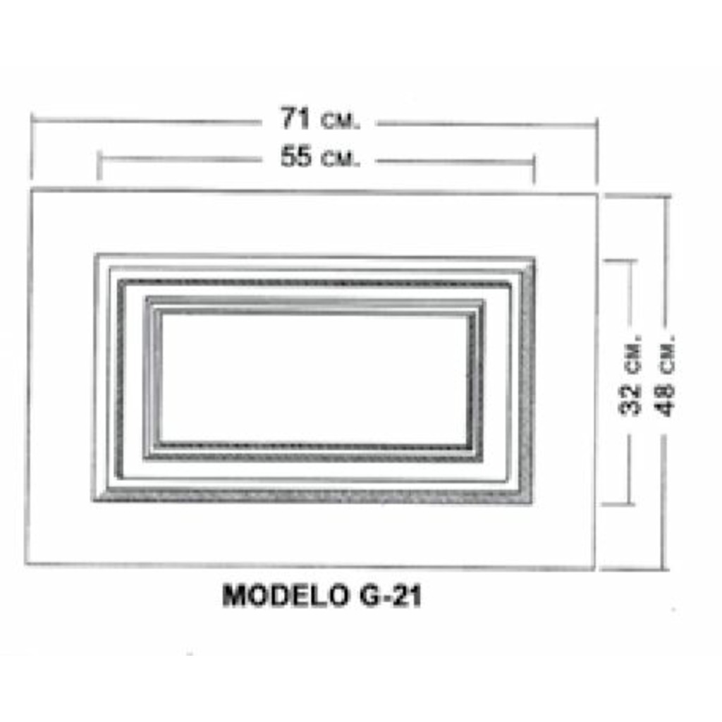 CUARTERON G-21 BLANCO