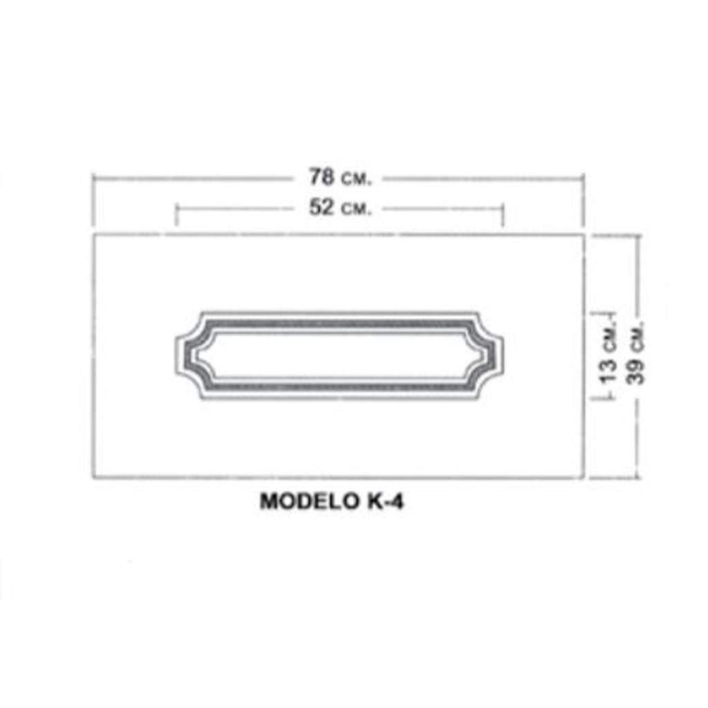 CUARTERON K-04 BLANCO