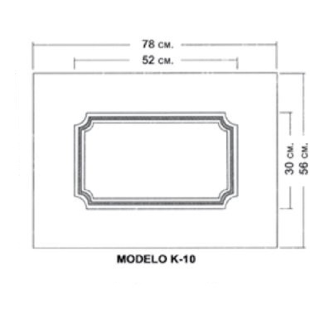 CUARTERON K-10 BLANCO