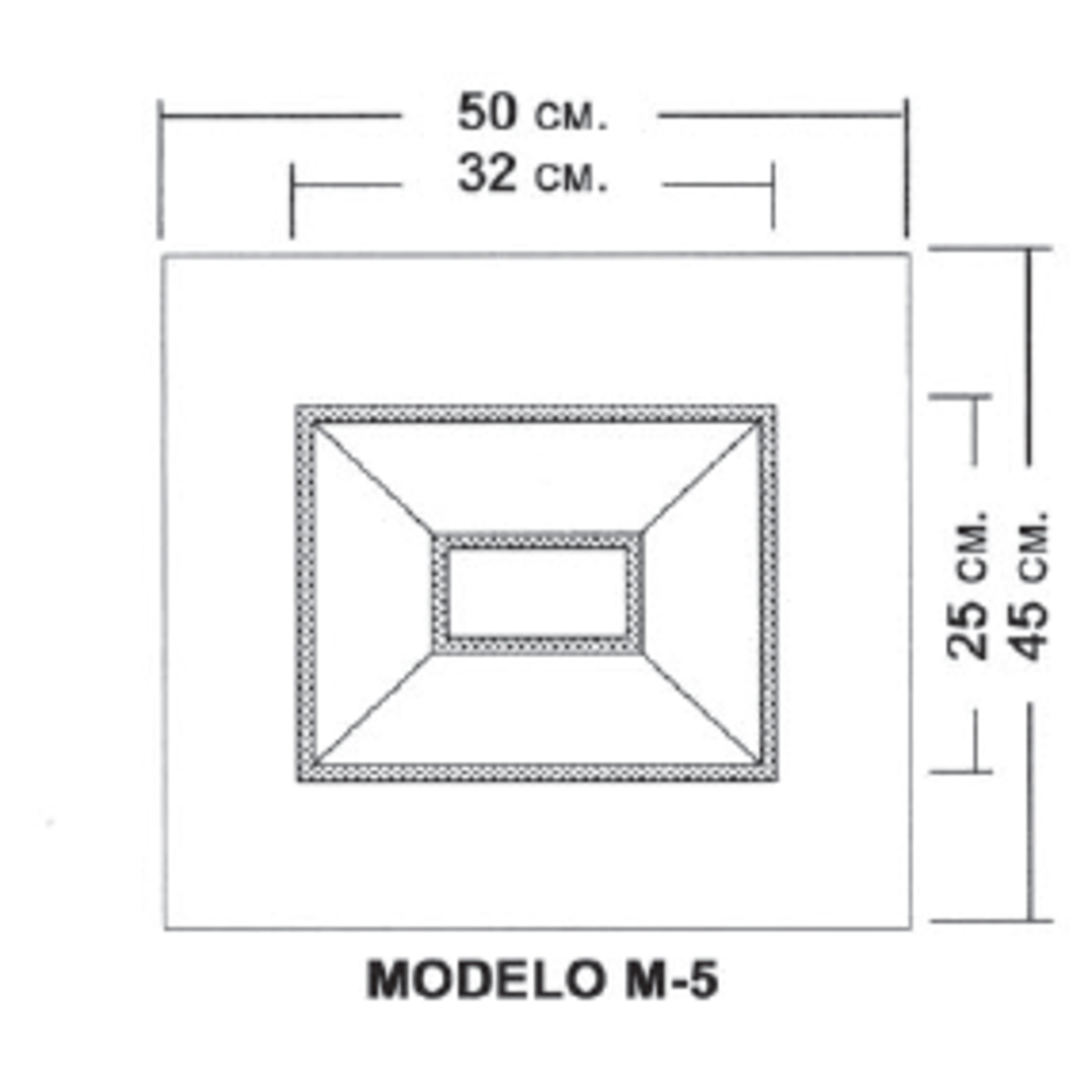 CUARTERON M-05 BLANCO