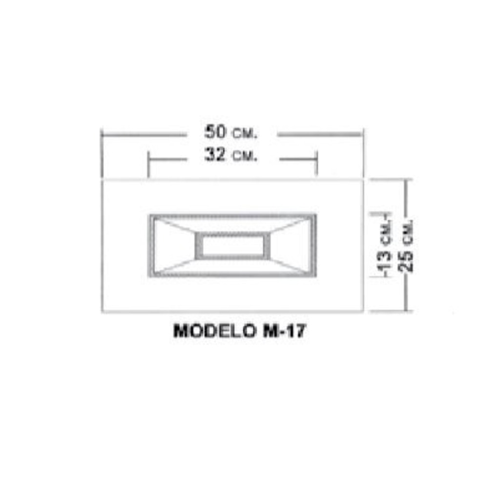 CUARTERON M-17 BLANCO  CUARTERON M-17 BLANCO