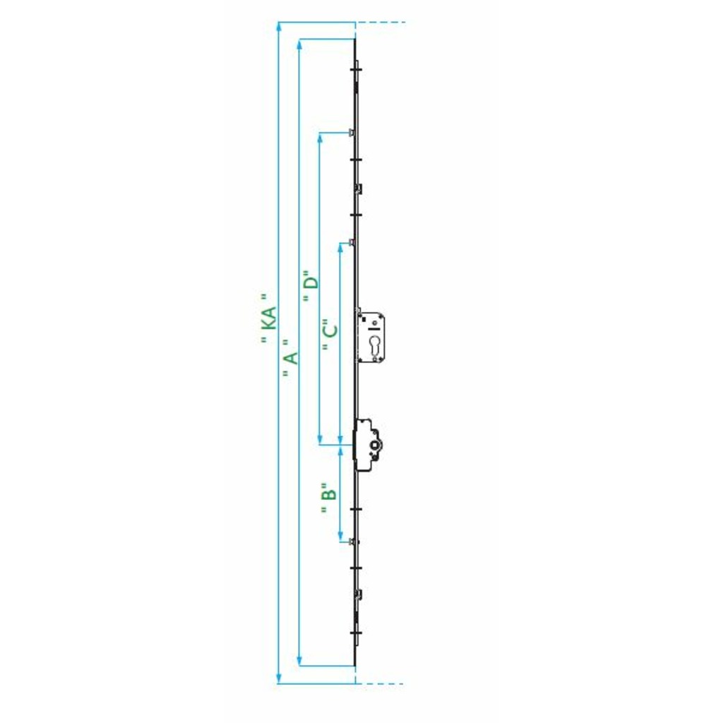 CREMONA VORNE C.V.C/LLAVE 35/1601-2000 2BULONES