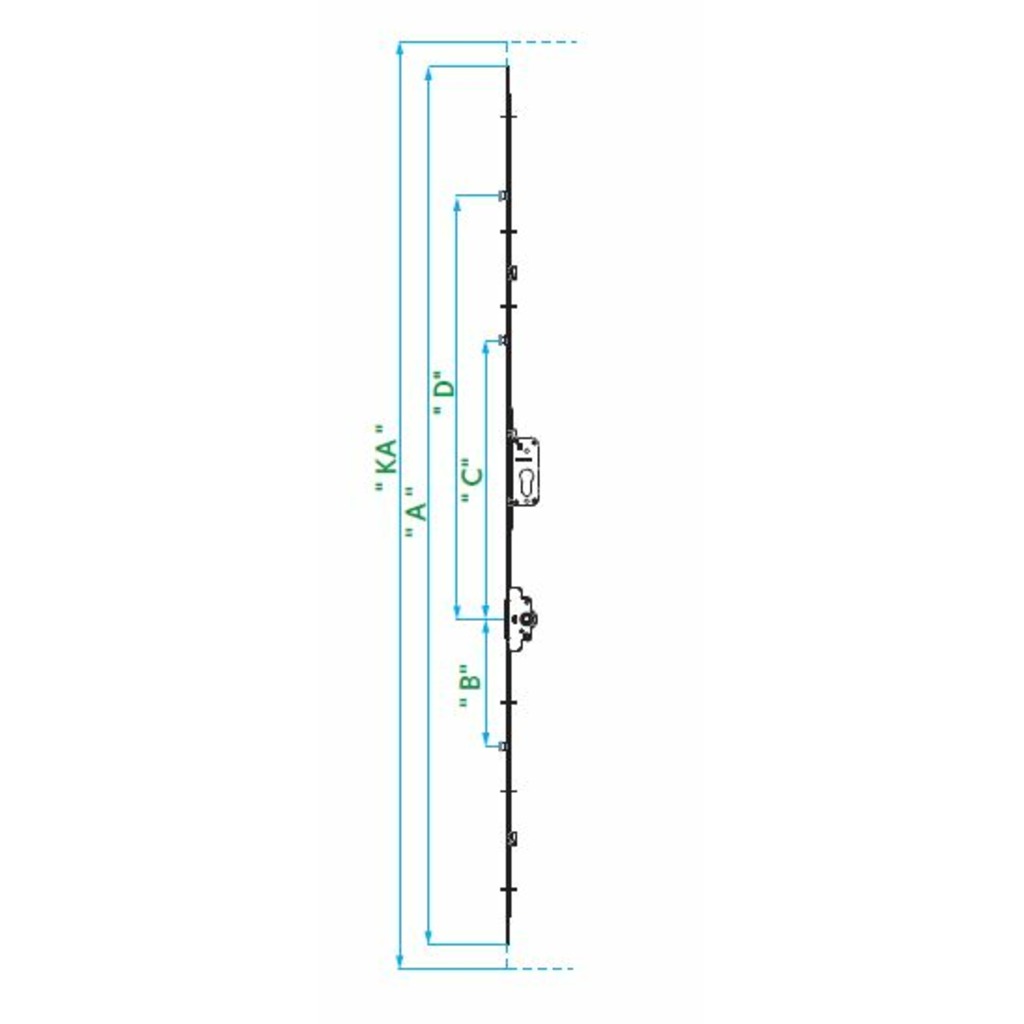 CREMONA VORNE C.V.C/LLAVE 25/2001-2400 3BULONES