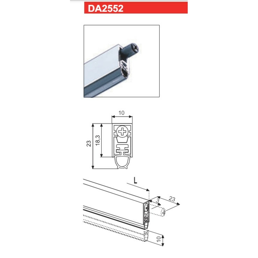 CORTAVIENTO AUTOMAT. COMPACT A2552 1000MM CORTAVIENTO AUTOMAT. COMPACT A2552 1000MM