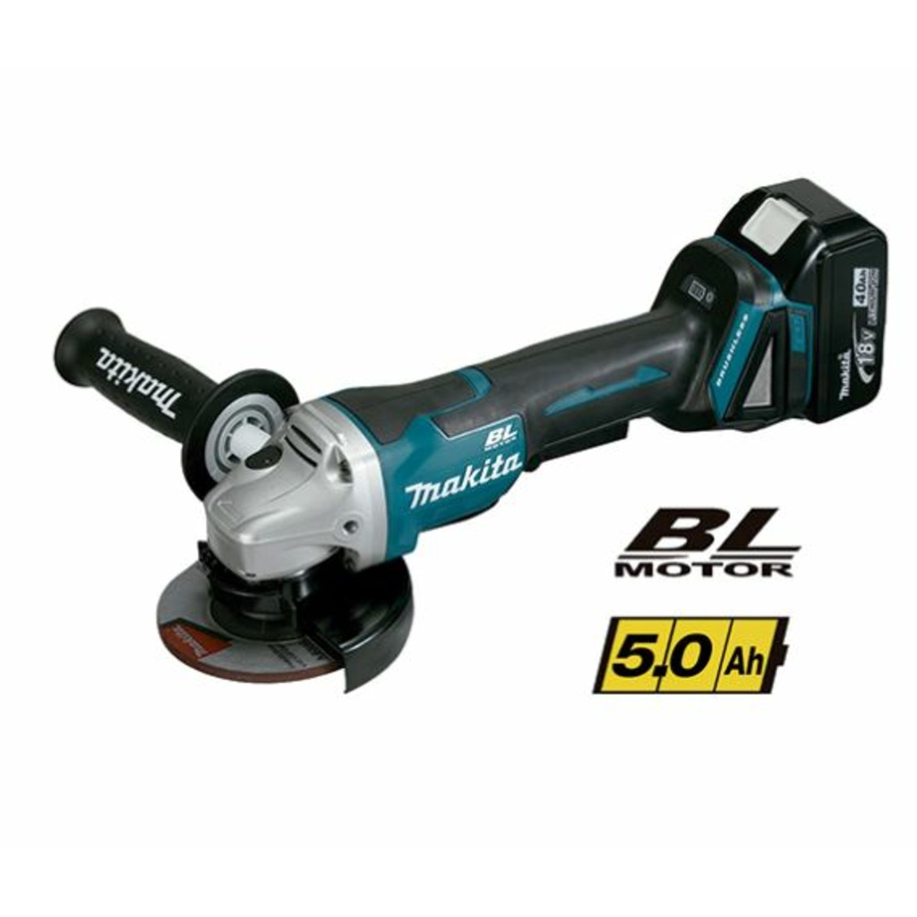 AMOLADORA 115MM BL18V C/FRENO MAKITA  AMOLADORA 115MM BL18V C/FRENO MAKITA