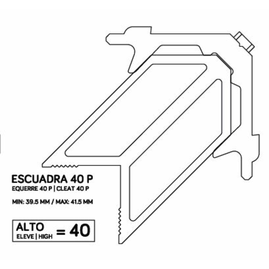 ESC.SA 40 P/29 D-150  ESC.SA 40 P/29 D-150