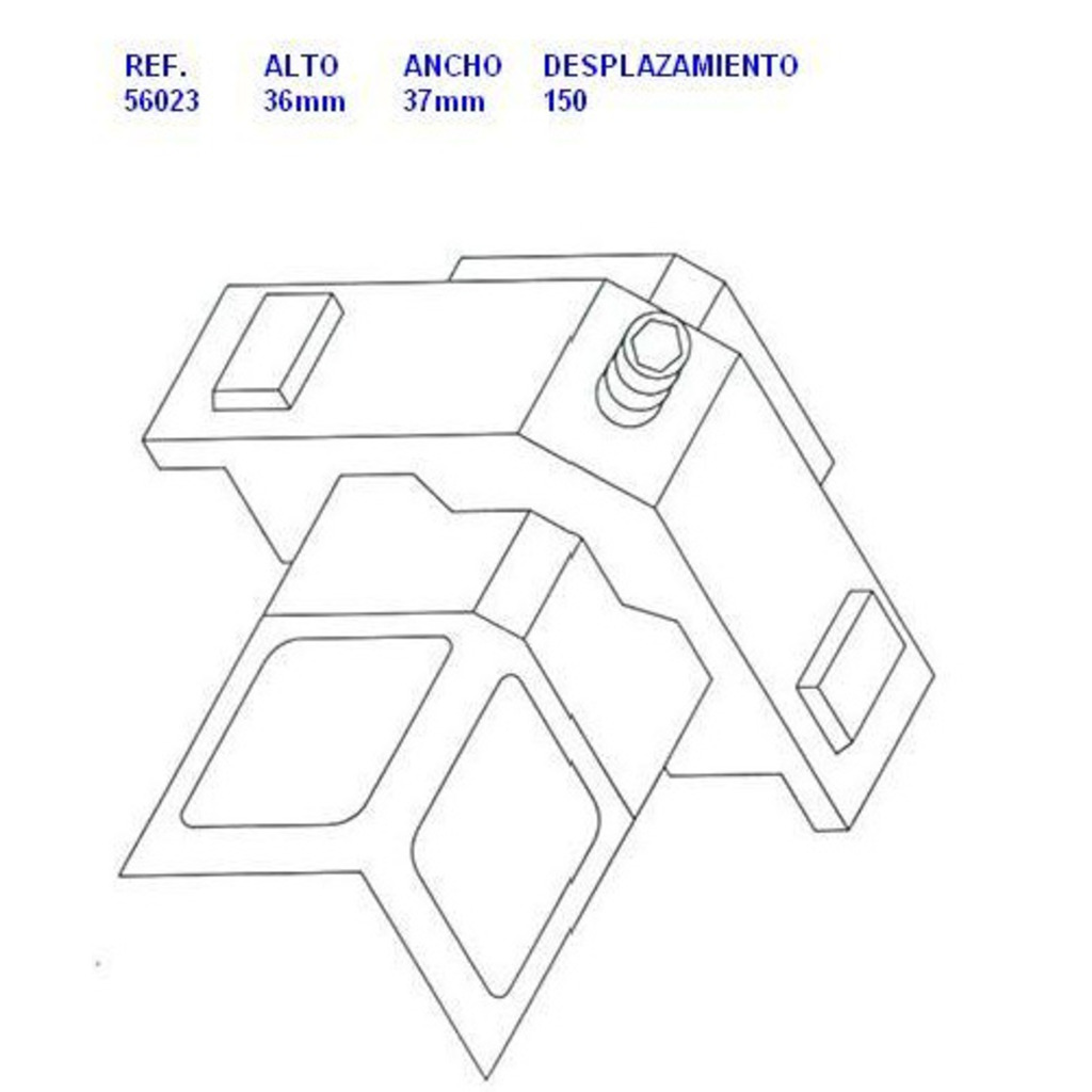 ESC.SA 56023 PUERTA SILVER  ESC.SA 56023 PUERTA SILVER