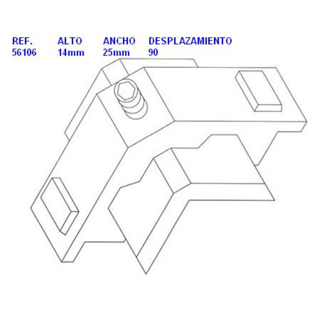 ESC.SA VERTICE 4000 V/25 ALFIL D-90 AL.36 DELTA60  ESC.SA VERTICE 4000 V/25 ALFIL D-90 AL.36 DELTA60