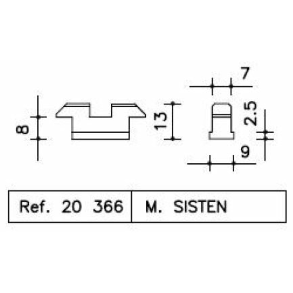ENGANCHE SA MARCO M.SISTEN 20366  ENGANCHE SA MARCO M.SISTEN 20366