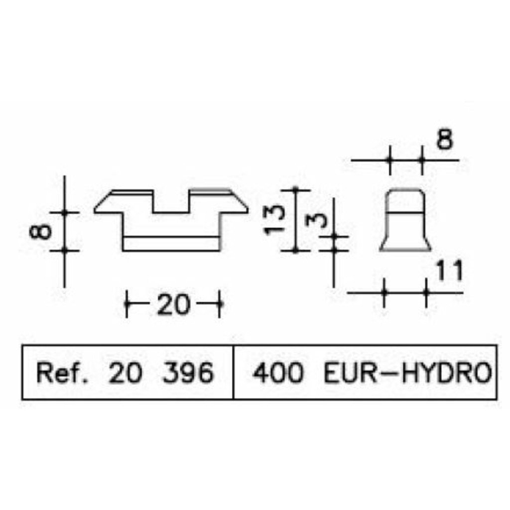 ENGANCHE SA MARCO ALUGOM 400 EUR.HYDRO 65  ENGANCHE SA MARCO ALUGOM 400 EUR.HYDRO 65