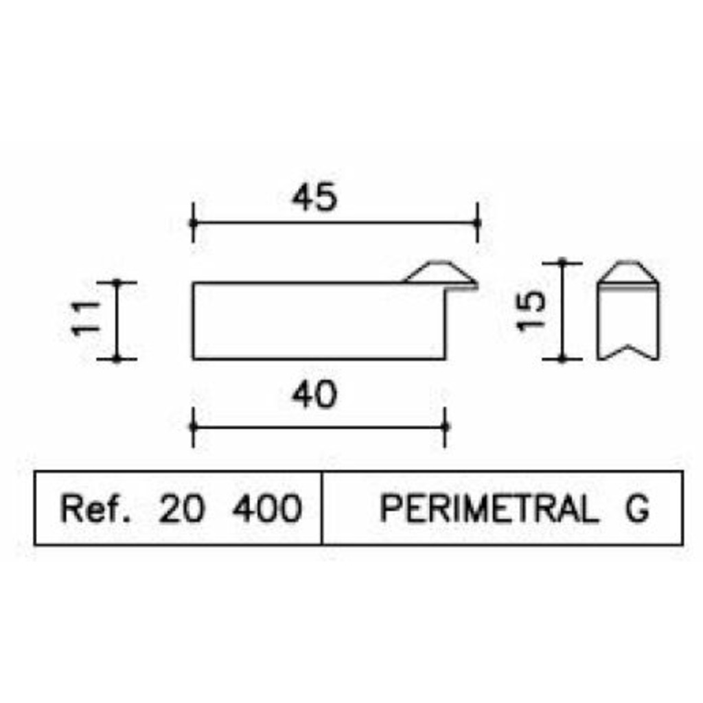 CONTRACIERRE MARCO PERIMETRAL GRANDE  CONTRACIERRE MARCO PERIMETRAL GRANDE