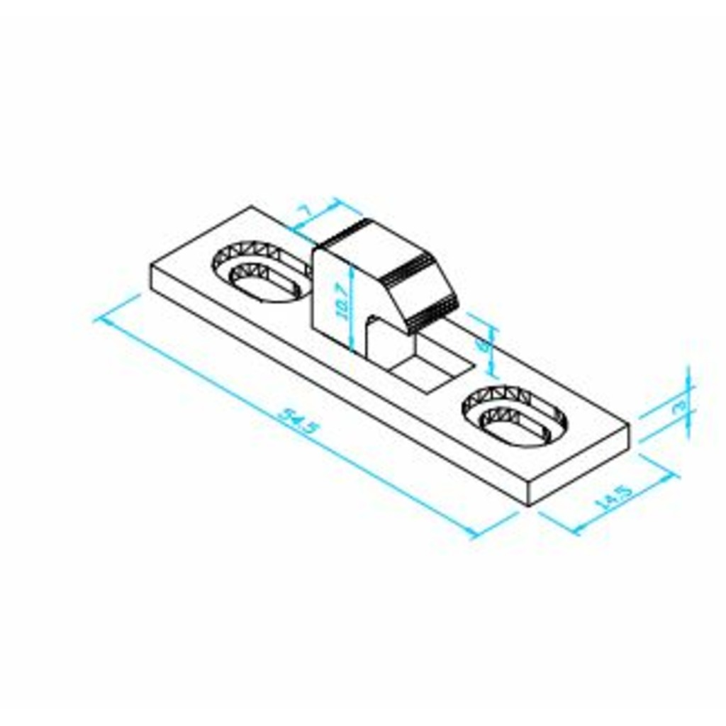 ENGANCHE HT 6MM BELENGUER  ENGANCHE HT 6MM BELENGUER