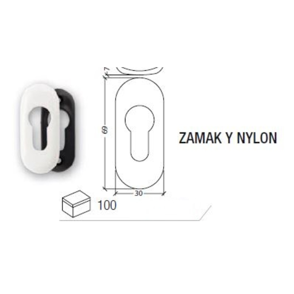 EMBELLECEDOR BOMBILLO ZK BLANCO T  EMBELLECEDOR BOMBILLO ZK BLANCO T