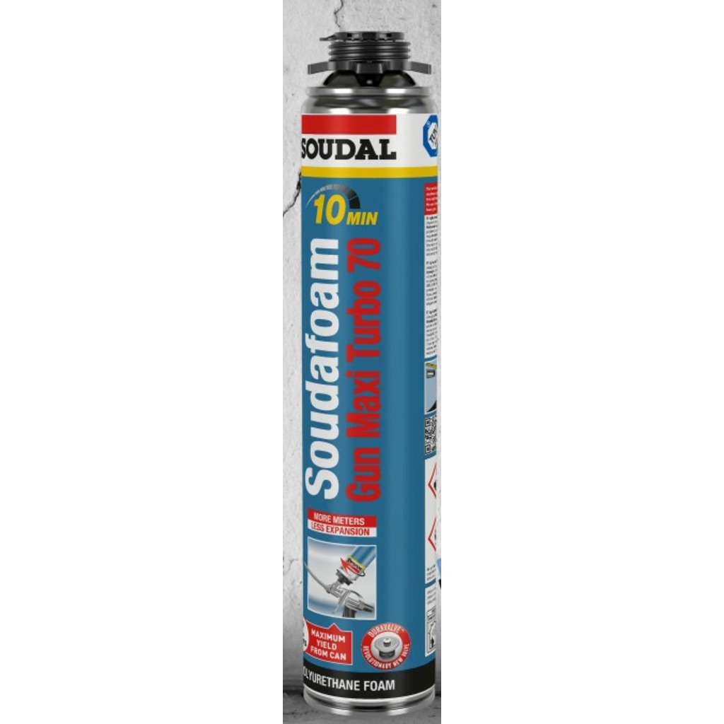 ESPUMA POLIURETANO SECADO RAPIDO TURBO 70 SOUDAL
