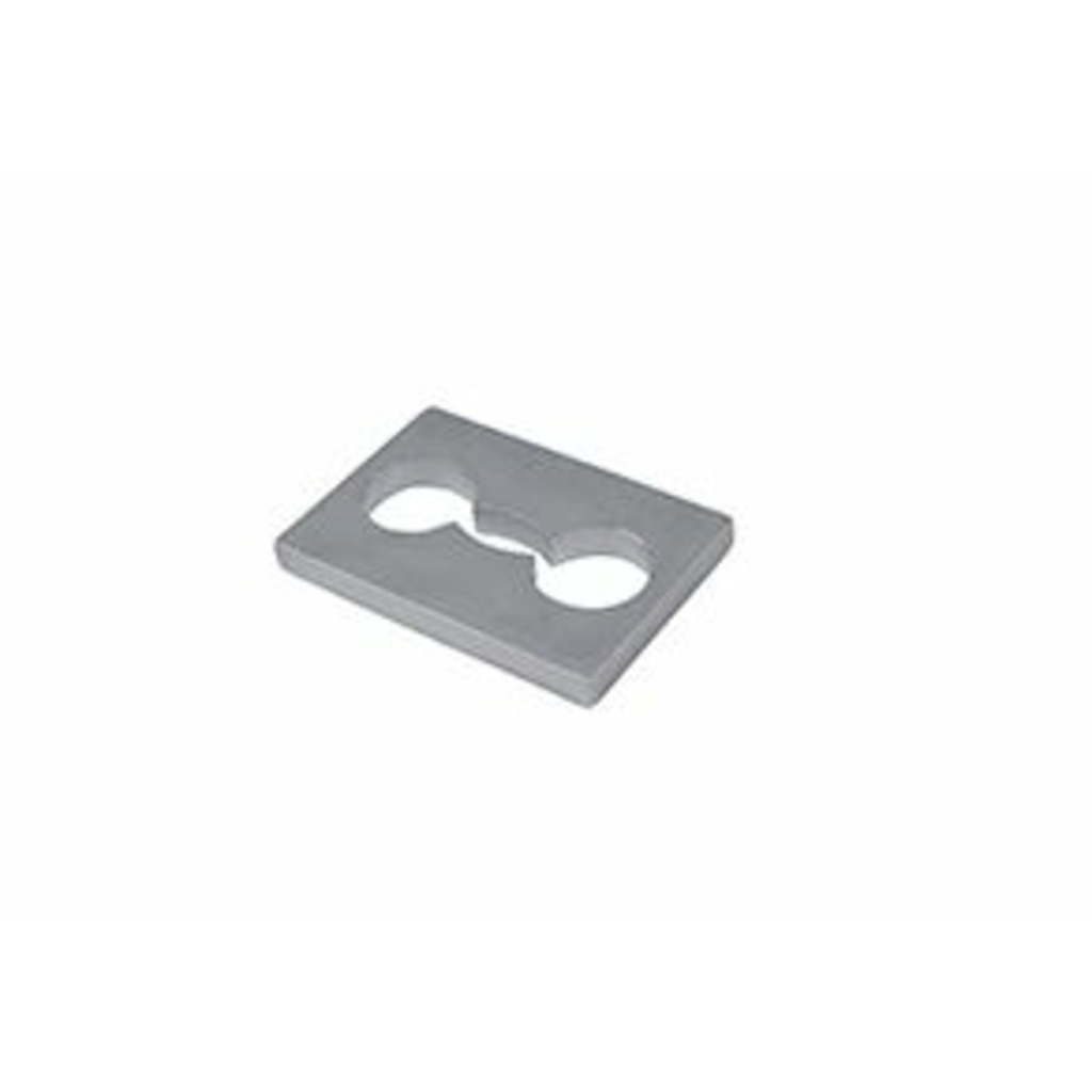 CALZO LOIRA+V PARA SOLAPE 8MM BLANCO  CALZO LOIRA+V PARA SOLAPE 8MM BLANCO