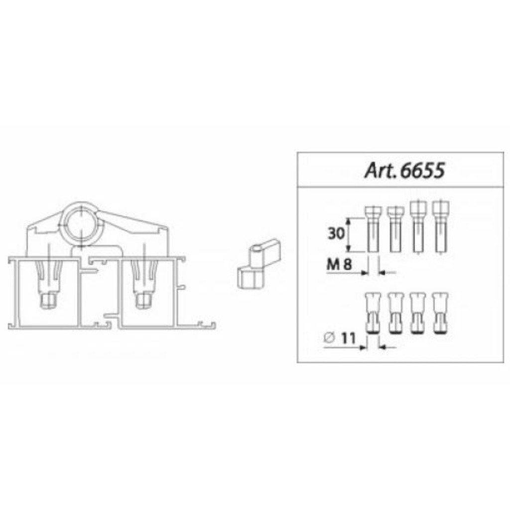 KIT FIJACION C/TIRAX EXPAN.LOIRA  KIT FIJACION C/TIRAX EXPAN.LOIRA